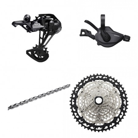 Grupo Shimano XT M8100 1x12 Upgrade sin Bielas