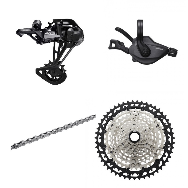 Grupo Shimano XT M8100 1x12 Upgrade sin Bielas