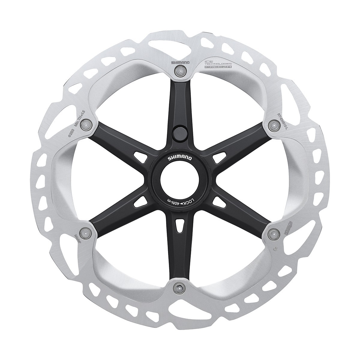 Disco de freno Shimano (E) RT-EM810 Center Lock Ice-Tech Freeza