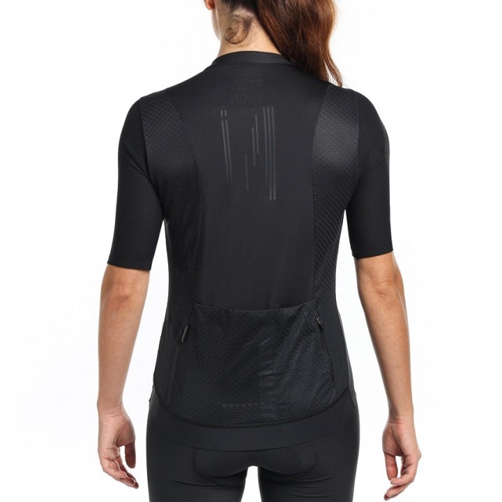 Maillot Manga Corta Inverse Saty Black (Unisex)|Maillot|Ropa ciclismo