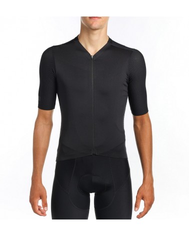 Maillot Manga Corta Inverse Saty Black (Unisex)