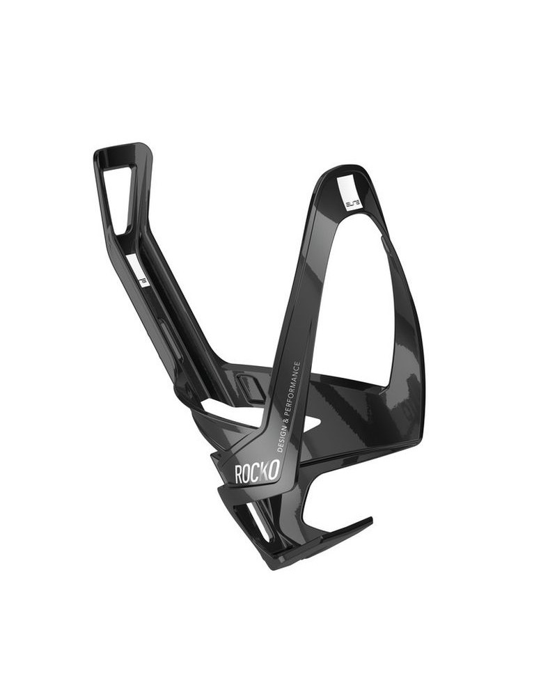 Portabidón Elite Rocko Carbono Brillo Negro