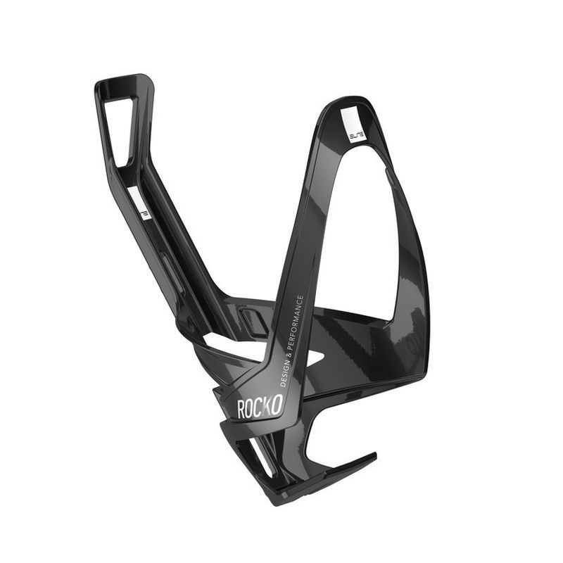 Portabidón Elite Rocko Carbono Brillo Negro