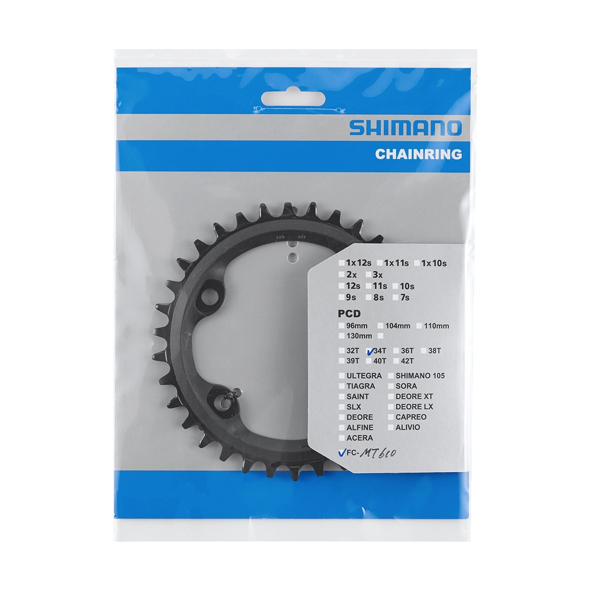 Plateau Shimano Deore FC-MT610