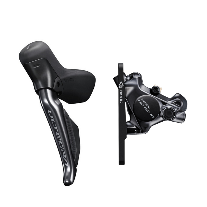 Kit Freno Disco Delantero Shimano Ultegra Di2 ST-R8170 + BR-R8170 + Latiguillo| Carretera