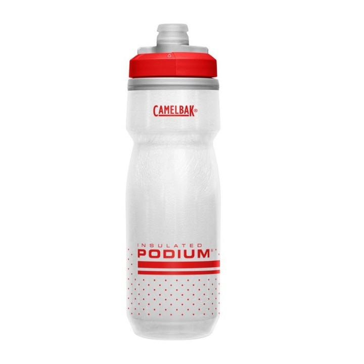 Bidon Camelbak Podium Chill Fiery Red/White 0,6 L | bidons | accessoires