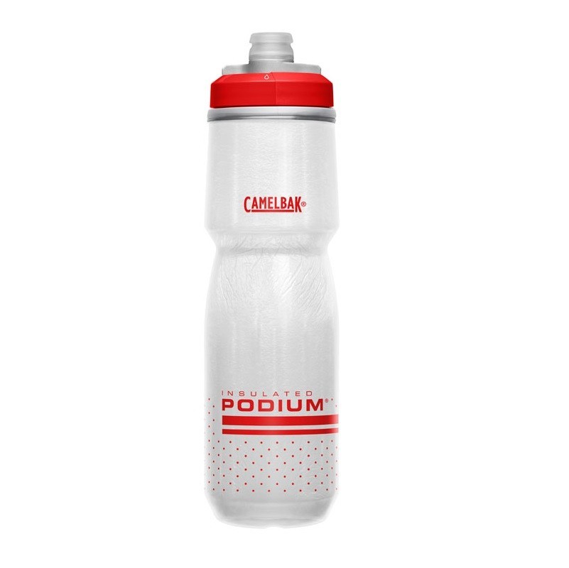 Bidón Camelbak Podium Big Chill Fiery Red/White 0.7L
