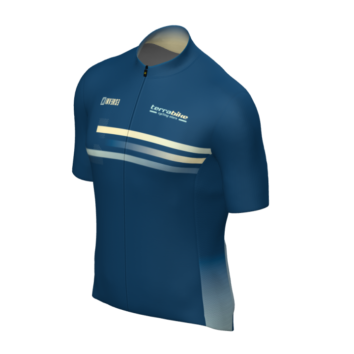 Maillot à manches courtes Inverse Terrabike Blue G1|Maillot|Vêtements de cyclisme