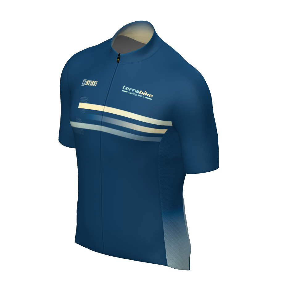 Maillot à manches courtes Inverse Terrabike Blue G1|Maillot|Vêtements de cyclisme