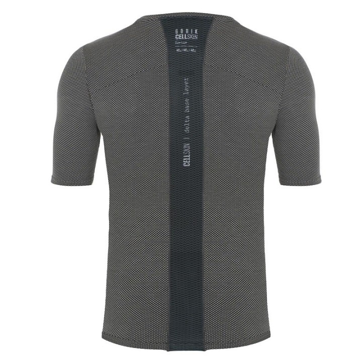 T-shirt intérieur court Gobik Cell Skin Homme Gris noir