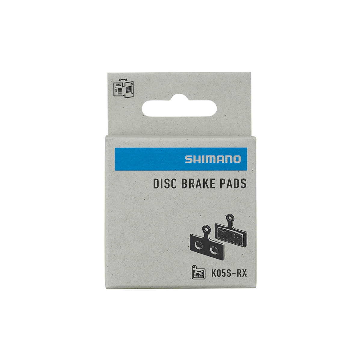Pastillas disco Shimano K05S-RX Resina|PASTILLAS DE FRENO