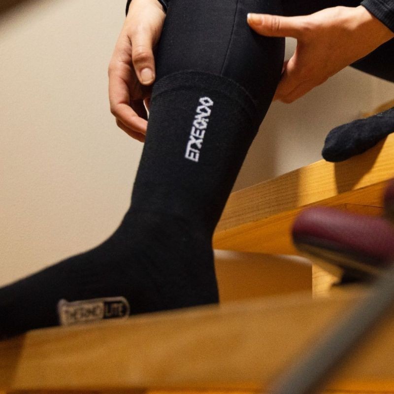 Chaussettes Etxeondo Bero Noir|Cuissard|Vêtements cyclisme