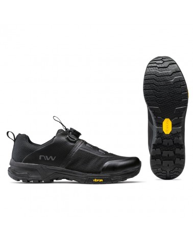 Zapatillas Mtb Northwave Crossland Plus Negro