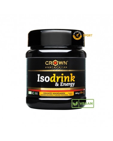 Isotónico Crown Isodrink & Energy 640g Naranja/Mandarina