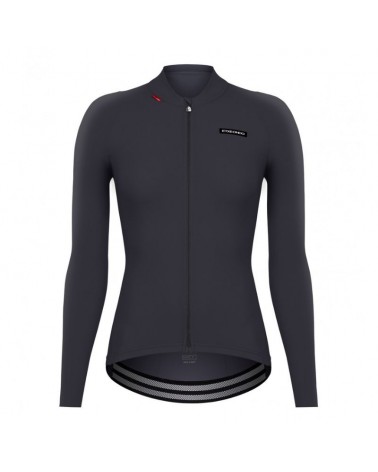 Maillot Manga Larga Mujer Etxeondo Alda Gris Antracita