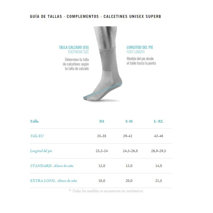 Chaussette Unisex Gobik Superb Axis Extra Longue Noire | chaussette cyclisme