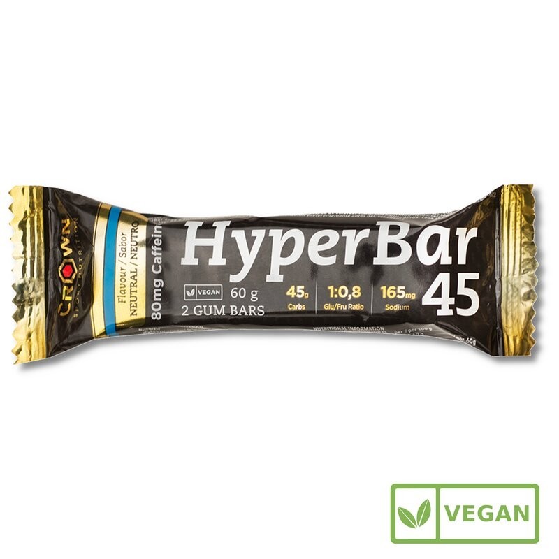 Barrita Energética Crown Hyperbar 45 Neuro/Cafeína (Gominola doble)