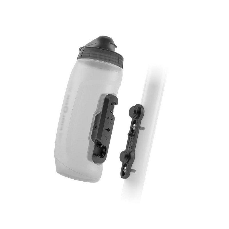 Bidón + base + Conector Twist Fidlock 590ml Clear