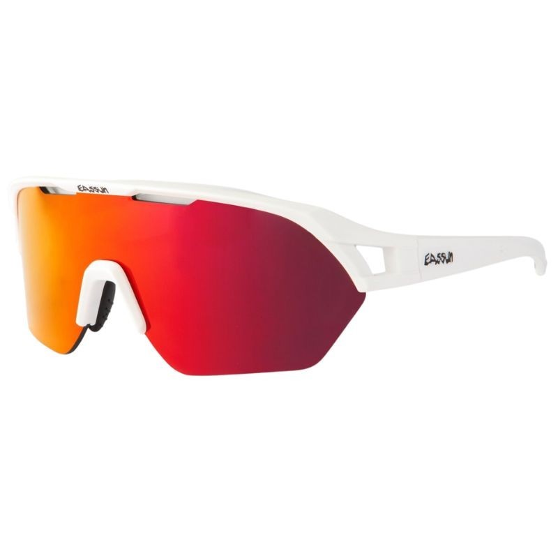 Gafas Eassun Glen Blanco Mate Lente Rojo