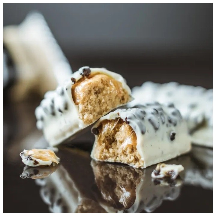 Barrita de Proteina Sis White Chocolate Fudge 64 g. | Nutrition cyclisme