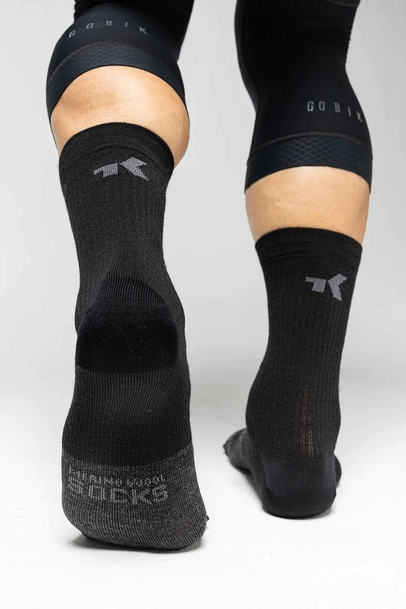 Calcetín Gobik Winter Merino Coal |calcetin ciclismo