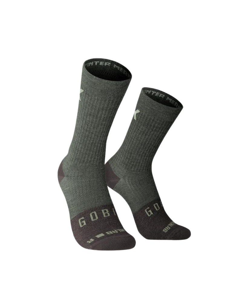 Calcetín Gobik Winter Merino Olive