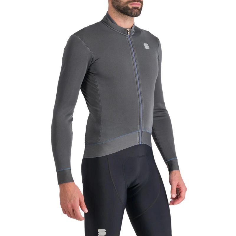 Maillot manga Larga Homme Sportful Monocrom Thermal Anthacite