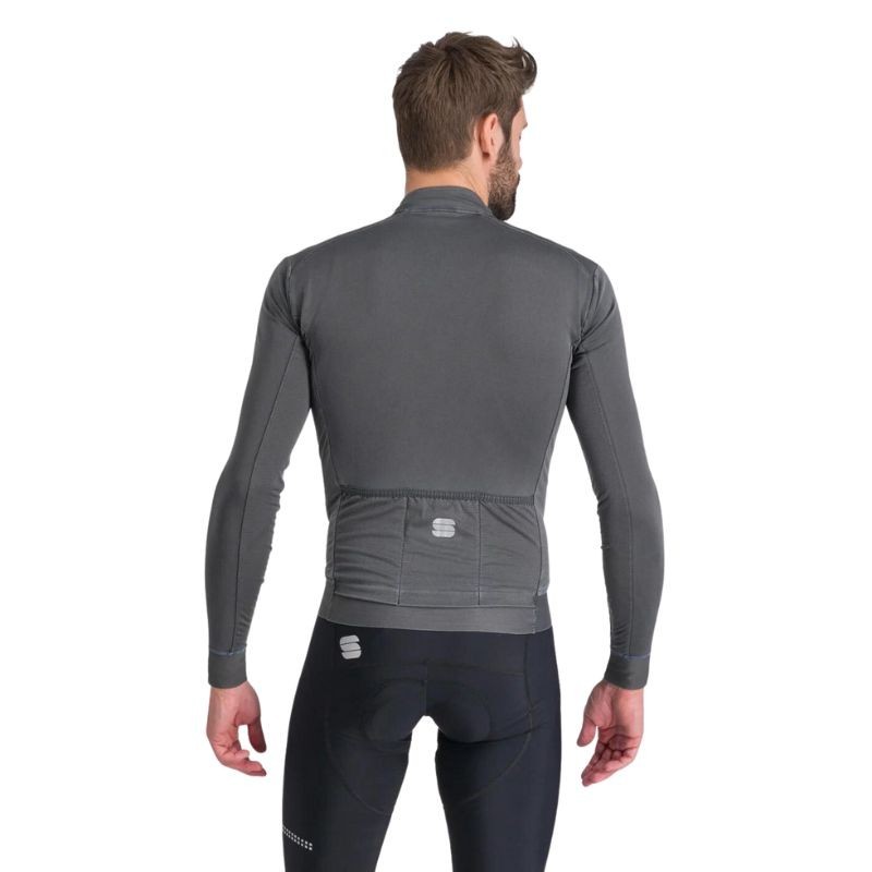 Maillot manga Larga Homme Sportful Monocrom Thermal Anthacite