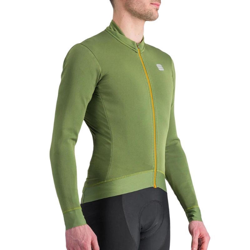 Maillot manga Larga Hombre Sportful Monocrom Thermal Aanthacite