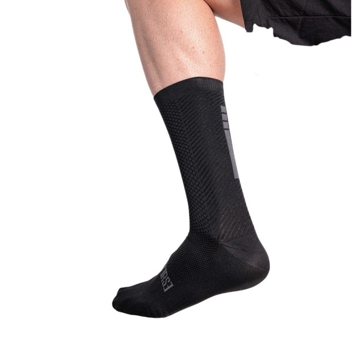 Calcetín Unisex Inverse Pulser Black|calcetin ciclismo