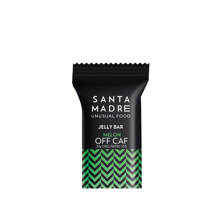 Barre gélifiée Santa Madre OFF CAF Melon | Nutrition cyclisme