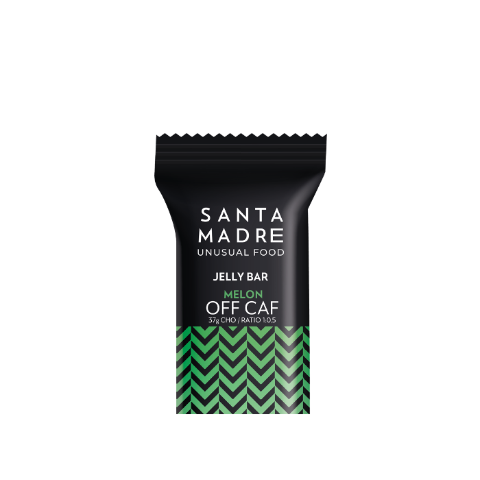 Barre gélifiée Santa Madre OFF CAF Melon | Nutrition cyclisme