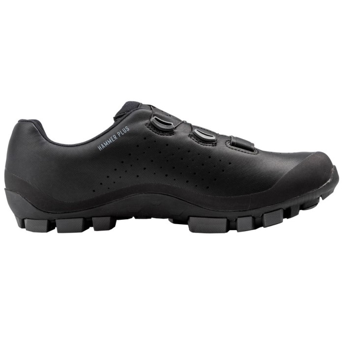 Chaussures VTT Northwave Hammer Plus Noir/Gris foncé | chaussures cyclisme montagne