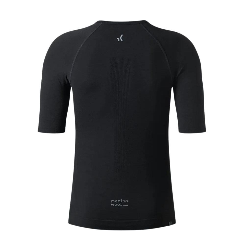 Camiseta Interior Manga Corta Hombre Gobik Winter Merino Coal|Ropa ciclismo