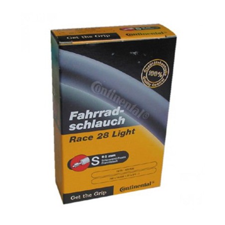 Camara Continental Race Light 700x20-25c Presta 60mm