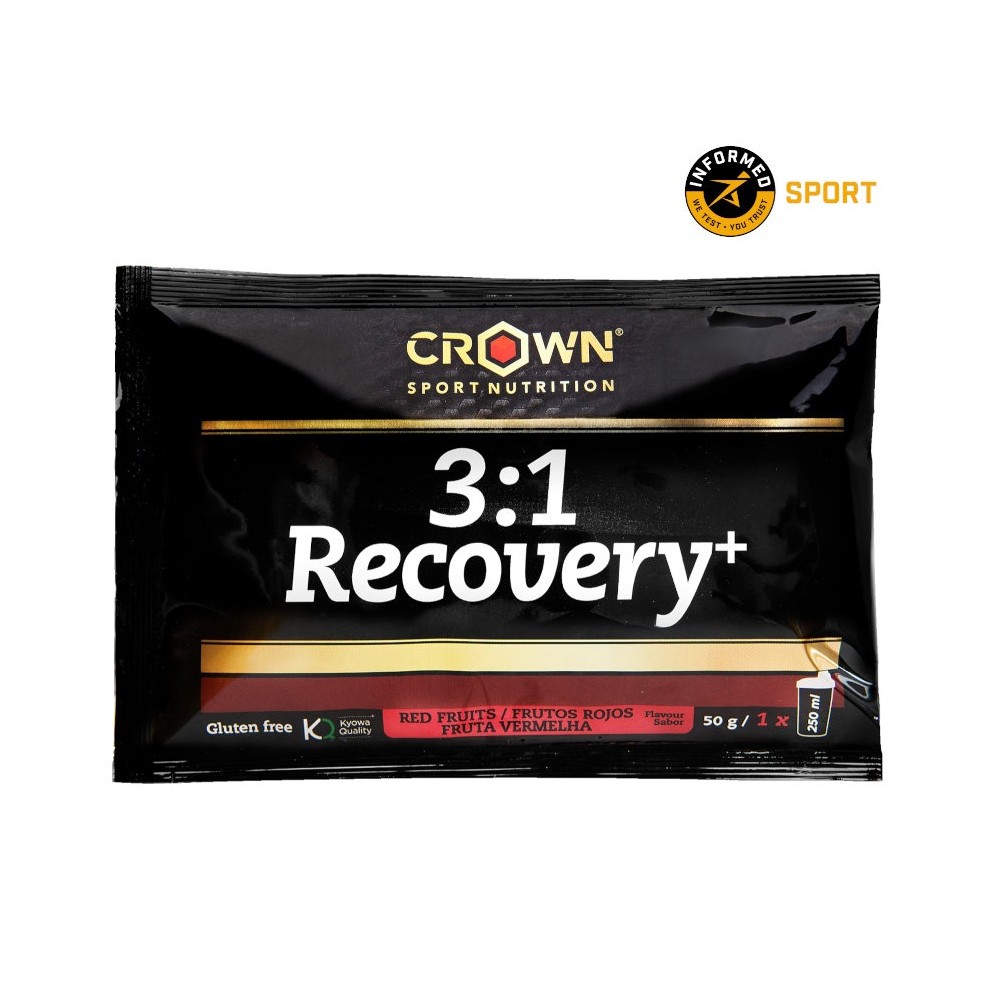 Recuperador Crown 3:1 RECOVERY+ 50g Frutos Rojos