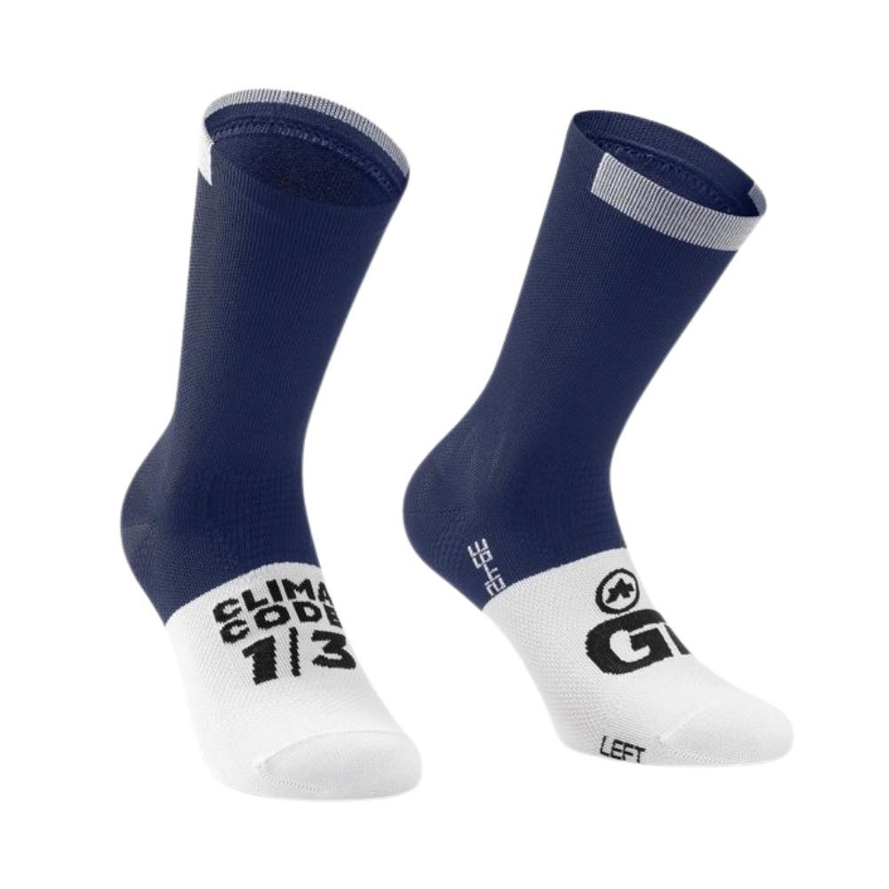 Chaussettes Assos GT C2 Genesi Blue|Vêtements de cyclisme