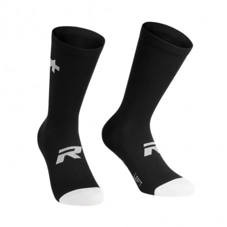 Chaussettes Assos R S9 Twin Pack Black Series|Vêtements de cyclisme