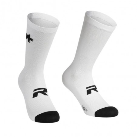 Chaussettes Assos R S9 Twin Pack White Series|Vêtements de cyclisme