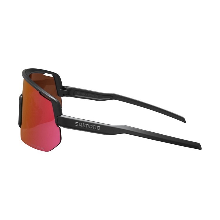 Lunettes Shimano Technium L Ridescape Off-Road Noir Mat | Lunettes de cyclisme