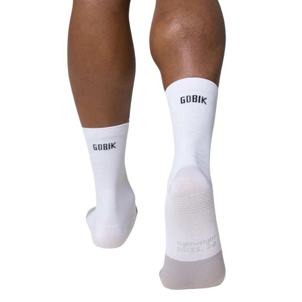 Chaussette unisexe Gobik Lightweight 2.0 Salt | chaussette cyclisme