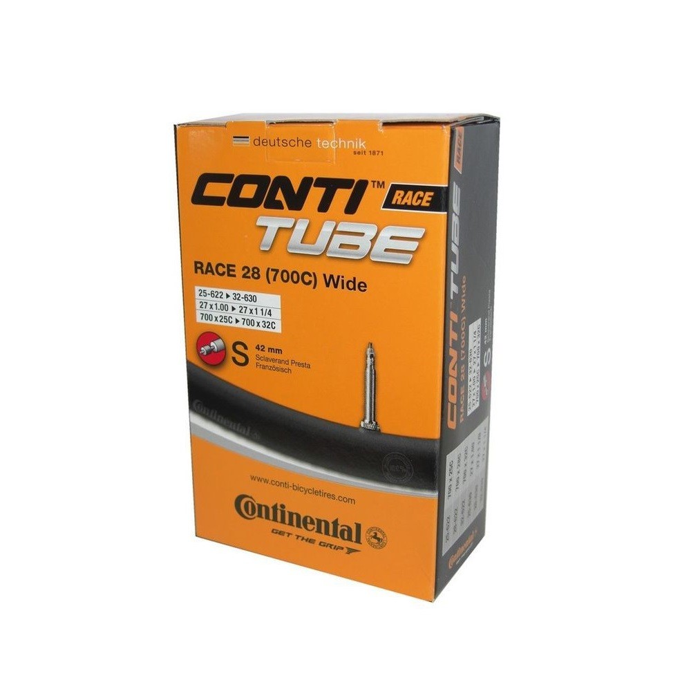 Cámara Continental Race 700x25-32c Presta 42mm