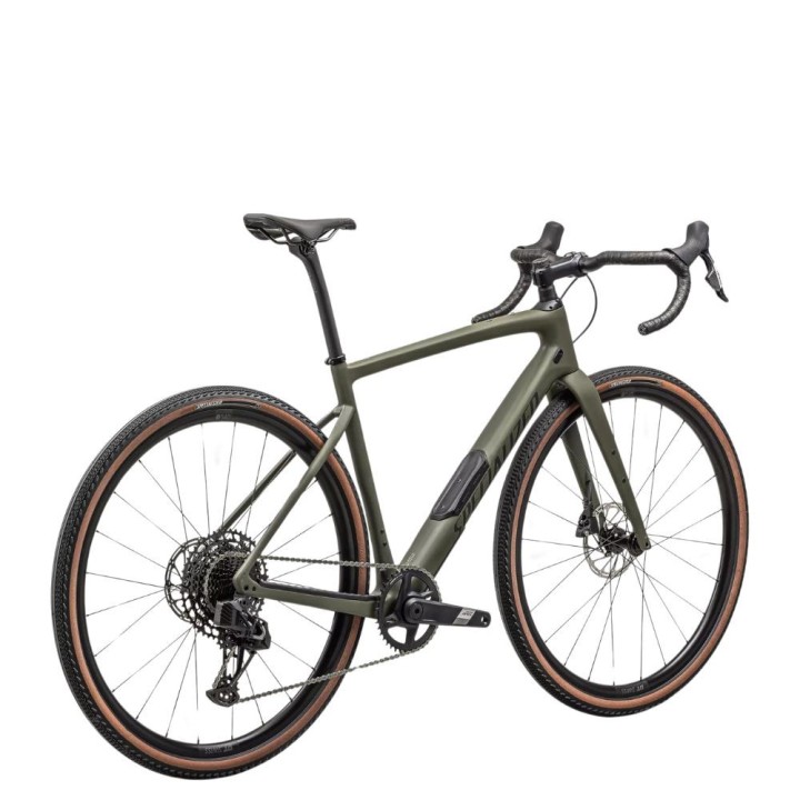 Vélo Specialized Diverge Comp Carbon 2024 Vert chêne satiné