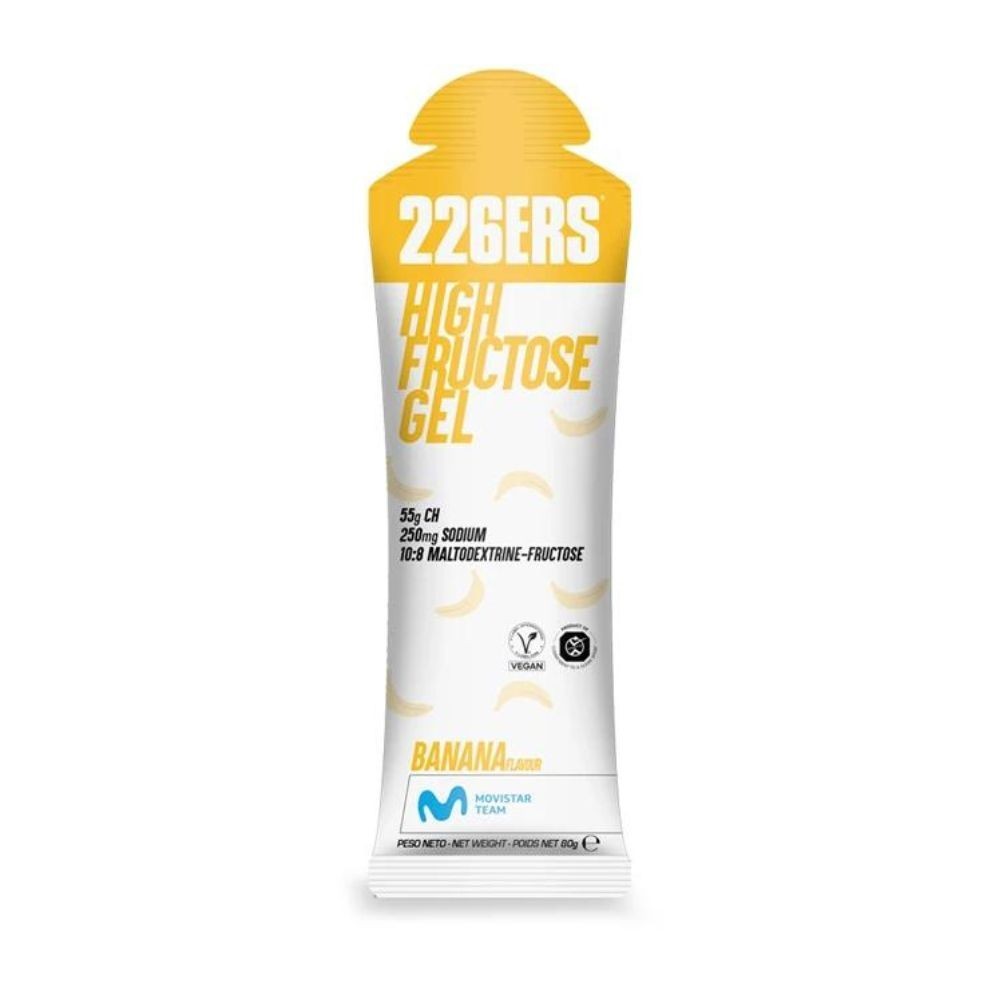Gel 226ERS High Fructose 80 g Banane | Nutrition cyclisme |