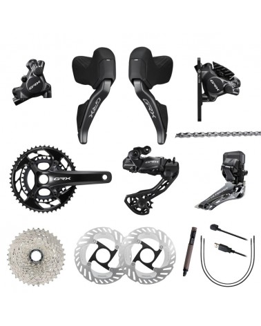 Grupo Completo Shimano GRX Di2 RX825 12v. 46x30 -11-36