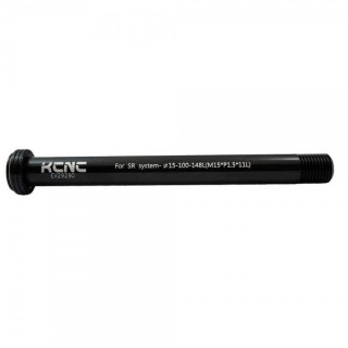 Blocage de roue avant Kcnc KQR08 15 mm x 110 mm Boost Fox Noir
