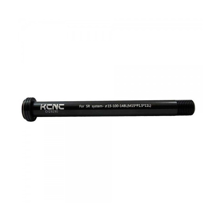 Blocage de roue avant Kcnc KQR08 15 mm x 110 mm Boost Fox Noir