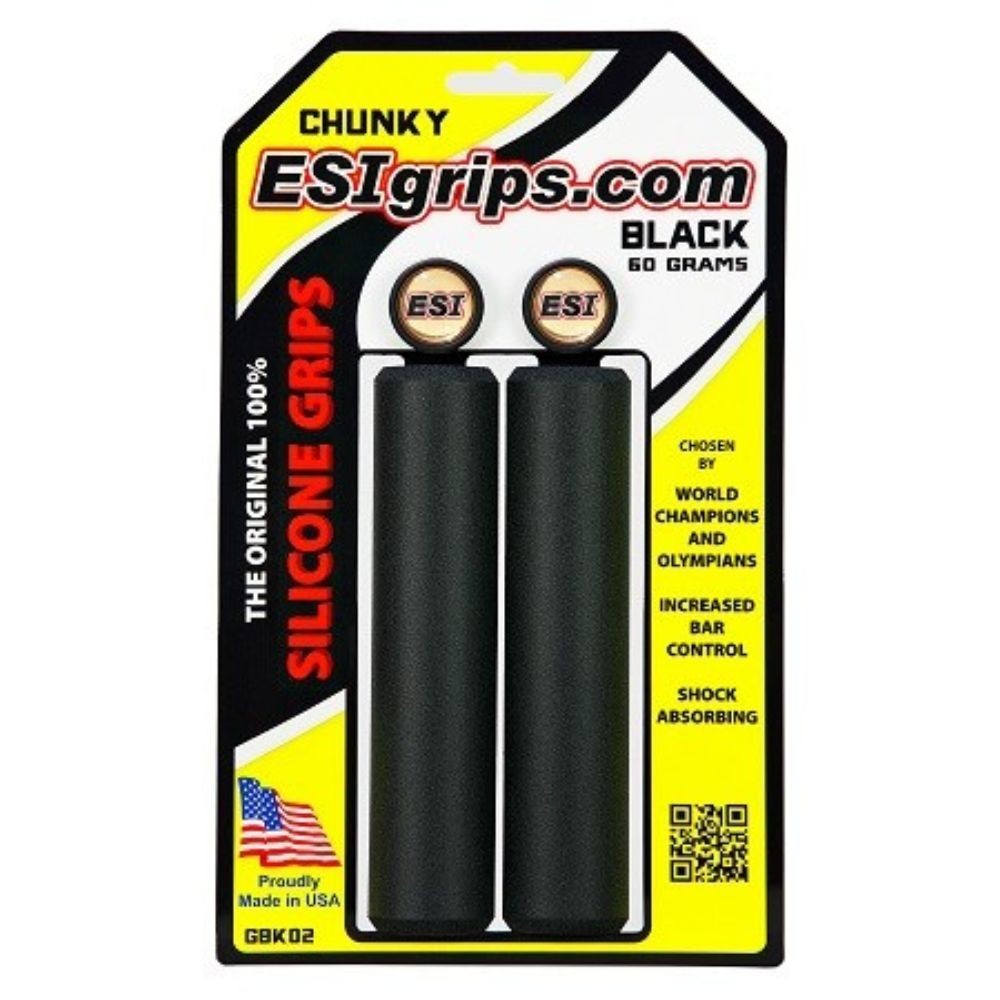 Poignées ESIgrips Chunky Negro|PUÑOS