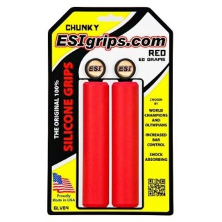 Poignées ESIgrips Chunky Rouge|POIGNÉES