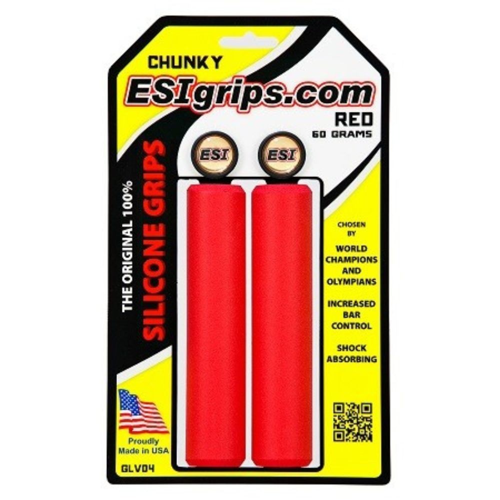 Poignées ESIgrips Chunky Rouge|POIGNÉES